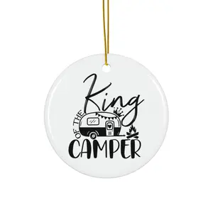 KING OF THE CAMPER ORNAMENT