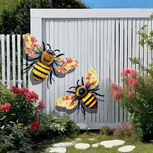 New Home Decor & Crafts: Iron Art Bee Window Hanging — Home Decoration & Garden Ornament