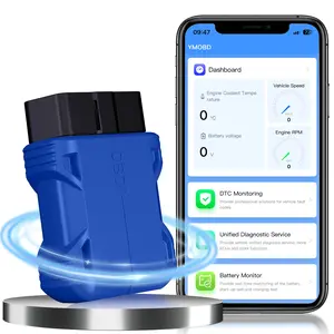 Obd2 Diagnostic Tool Elm327 Scanner, Car Fault Code Reader, One-Touch Clear Codes, Engine Light Checker, iOS Android PC Compatible