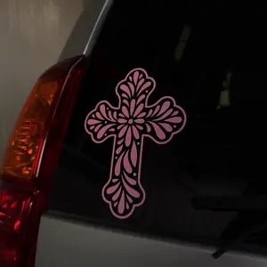 Talavera Cross Decal Sticker for Cars Home Decor and Crafts High-Quality Vinyl Durable Weather-Proof Easy Application car stickers
