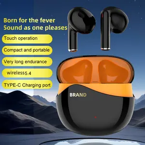New Model Of Professional Wireless Headphones, Comfortable To Wear, High-quality And Clear Audio, Touch-sensitive Volume Control, Capacitive Microphone, Rechargeable Lithium-polymer Battery, Type-C Interface For Charging,