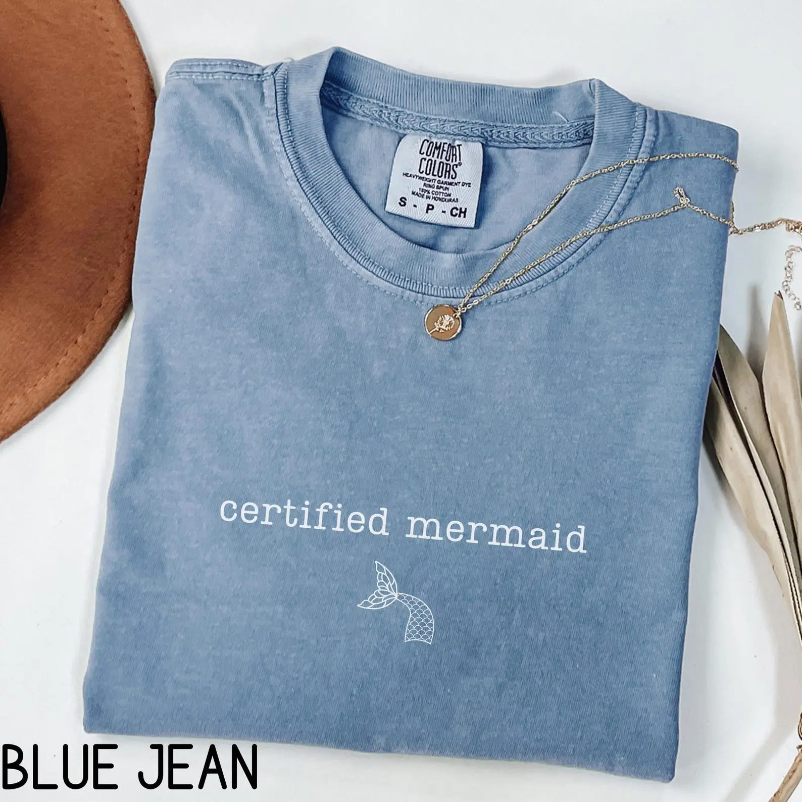 Comfort Colors Certified Mermaid Shirt, Summer Beach Lover Tshirt, Ocean Lover Gift, Cute Vacation Shirt, Swimming Lover, Scuba Diving Gift  Soft