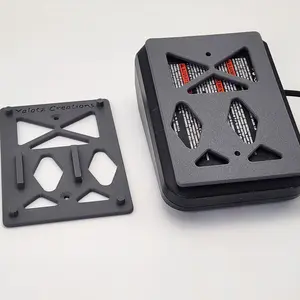 Porter cable charger wall mounting bracket, two slot charging holder