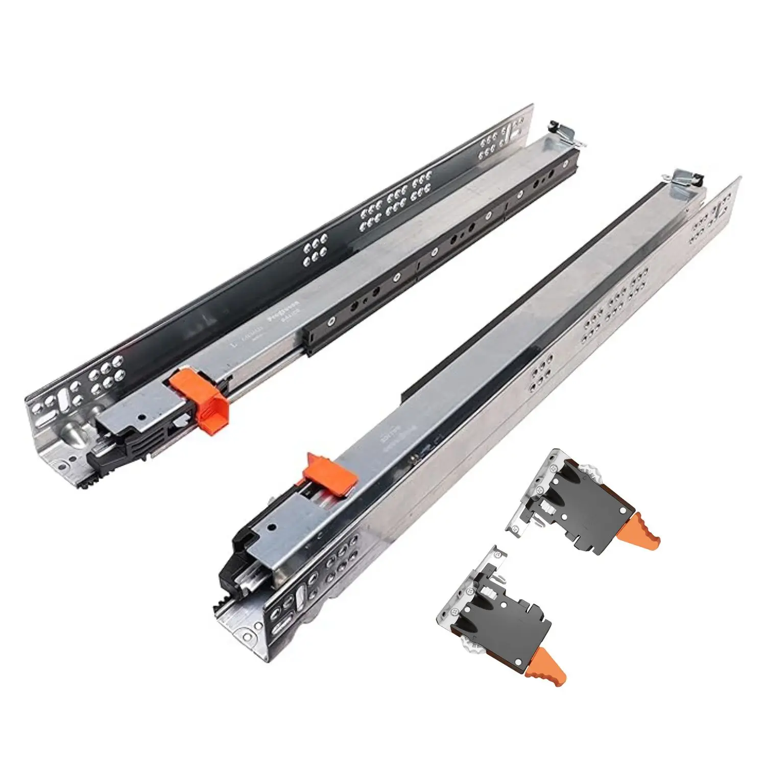 Salice Progressa (21"-15") Undermount Soft Close Kitchen Drawer Slides (6 Pairs)