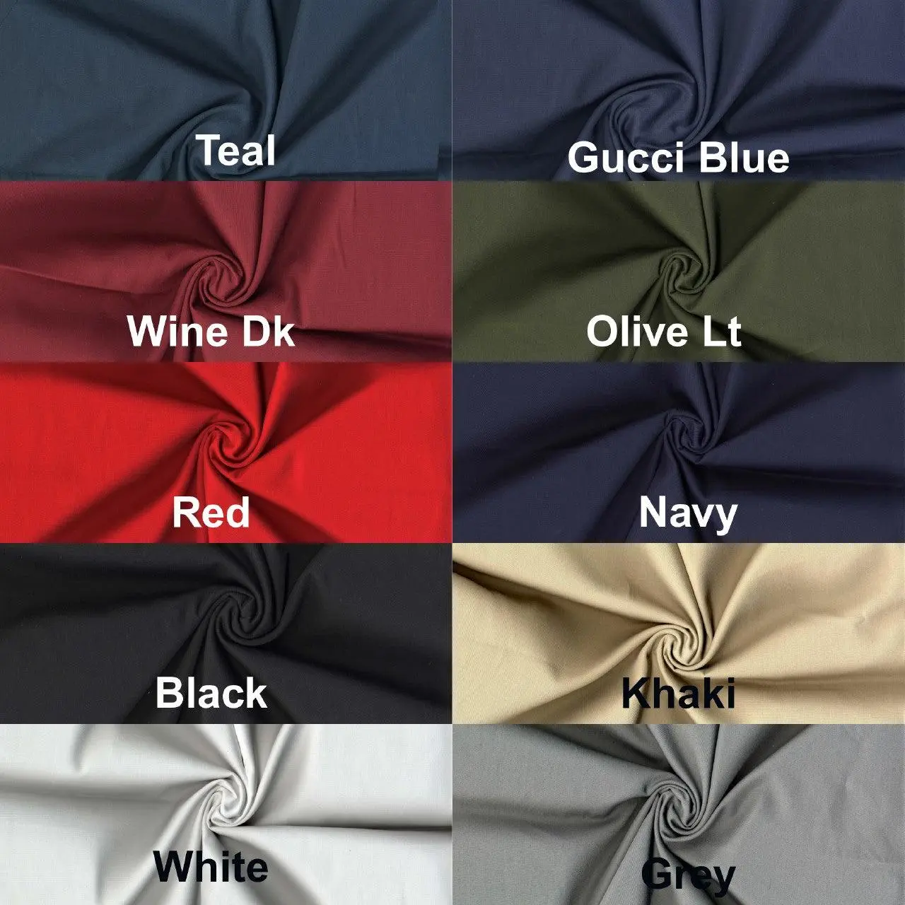 Baby Gabardine Polyester & Rayon Fabric by the Yard, Stretch Woven Twill for Dresses, Jackets, Pants, Skirts, Costumes, Crafts, Sewing, DIY Projects