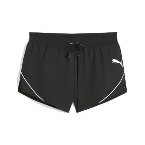 PUMA Mens Raceday 3 Inch Split Shorts Casual Bottoms Casual - Black