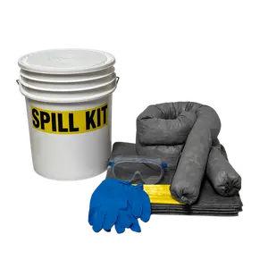 Cleanup Stuff® Original Universal Spill Kit Bucket - White