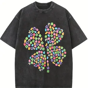 Lucky Charms, Shamrock, St Patrick's Day, Colorful, Leprechaun, 2026 Trend, Comfort Colors T-Shirt, Women's Comfort Colors Tee