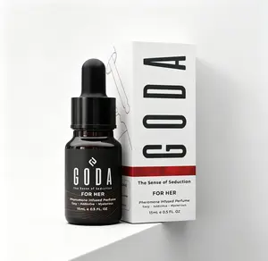 GODA Pheromones Perfume for Women – The Original, Long-Lasting Fragrance with Jasmine & Rose, Vegan & Cruelty-Free, 15ml / 0.50 fl. oz