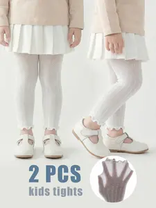 2 PCS Baby Girl’s Summer Mesh Tights baby toddler leggings – Light, Breathable & Mosquito-Resistant