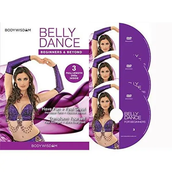 USED Book - Belly Dance for Beginners DVD Deluxe Video Set: Learn to Belly Dance with Easy to Follow, Fun, Sensual Lessons (Unknown) - english