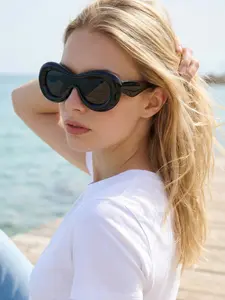 Women's Fashion Decorative Sunglasses, Suitable for Daily Wear, Holiday Parties, Travel, Shopping, Unisex Style