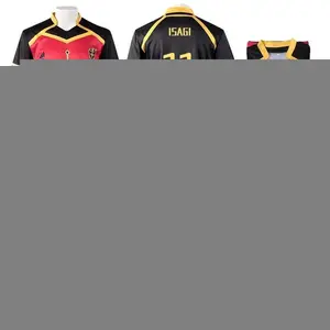 Anime Blue Lock Cosplay Kaiser Ness Isagi Kurona Hiori Cosplay Costume men's Jersey Bastard Munchen Embroidery Football Uniform