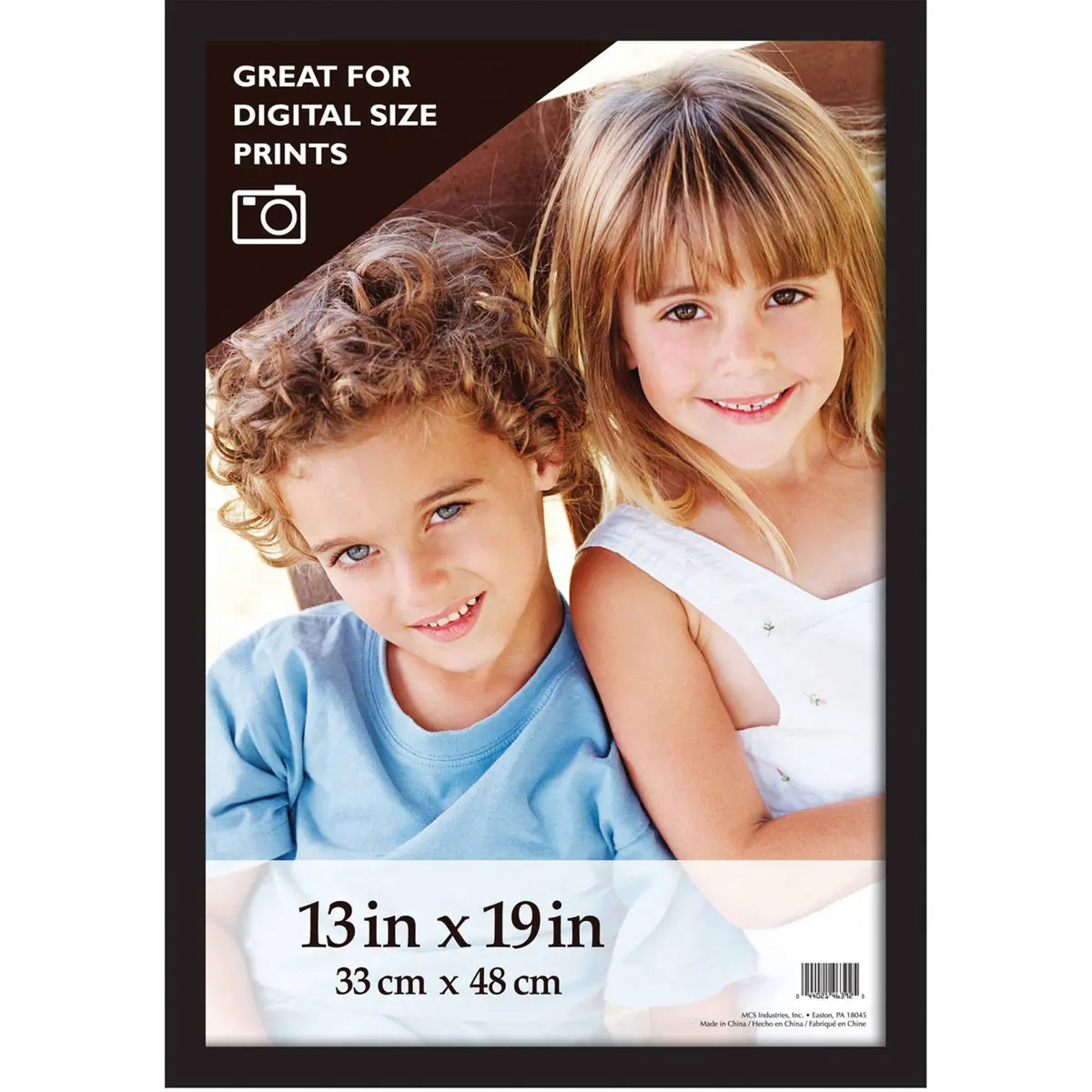 MCS Gallery Wood Frame for 13x19" Photograph, Black