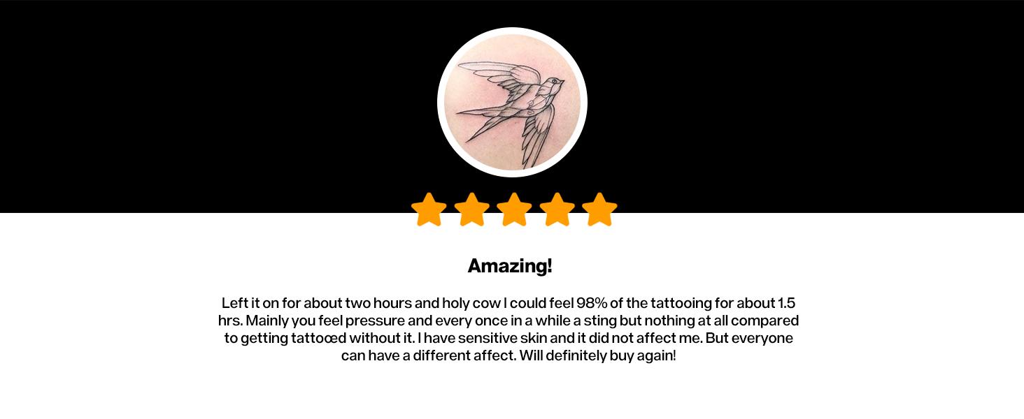 Tattoo Numbing Cream Extra Strength: 6 Hours Painless Tattoos - Maximum Strength Numbing Cream with 5x Numbing