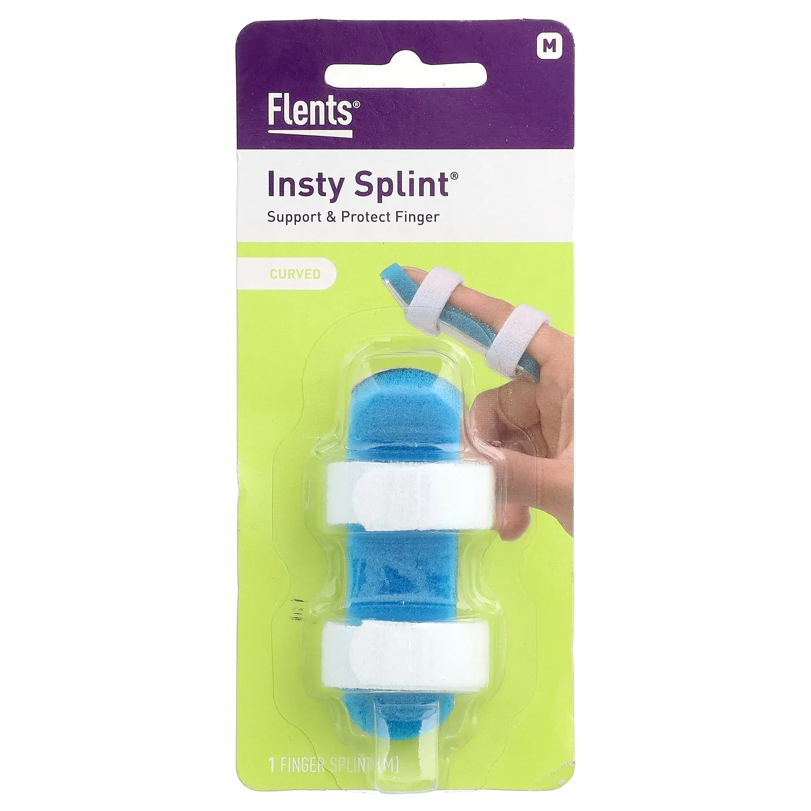 Flents Insty Splint®, Curved, M, 1 Count