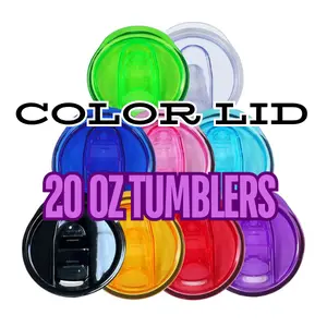 COLORFUL LID FOR 20 OZ TUMBLER CUP REUSABLE
