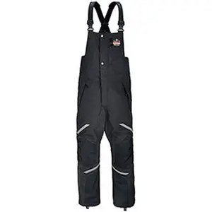 Ergodyne B2274315 N-Ferno Thermal Overalls, Black - Small