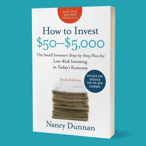How to Invest $50-$5,000 10e: The Small Investor's Step-by-Step Plan for Low-Risk Investing in Today's Economy by Nancy Dunnan Paperback Book Finance Tutorial