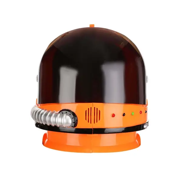 Kid's Orange Astronaut Costume Helmet