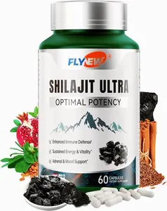 Optimal Potency I Shilajit Ultra | Adaptogen Energy Stamina Immune Antioxidants Made in USA 60 Capsules Healthcare Vitamin Fitness Edible Supplement Dietary