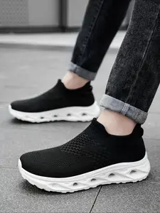 New Men's Casual Sports Shoes Lightweight Breathable Fashion All-Season Running Shoes Wide Foot Type, Comfortable and Stylish Sneakers for Everyday Use