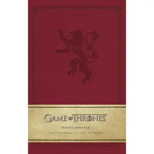Game of Thrones: House Lannister Ruled Pocket Journal