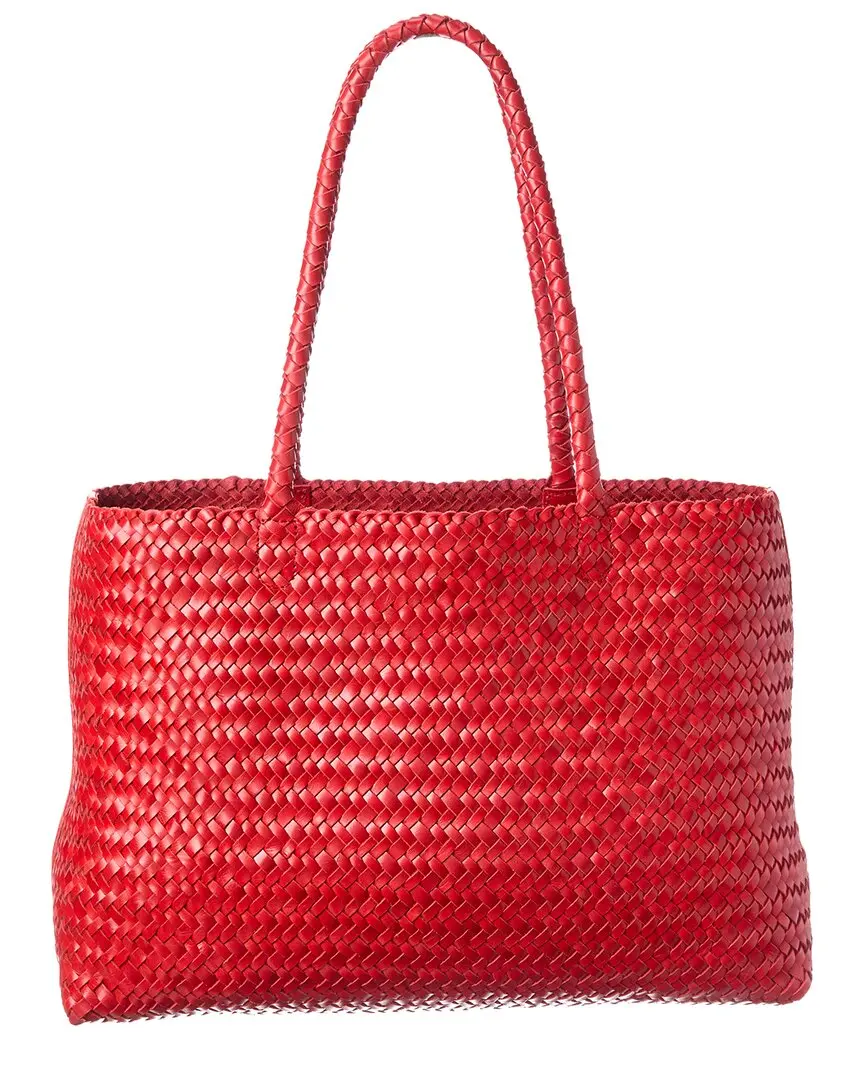 Madewell Handwoven Leather Tote