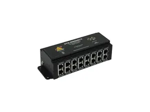 Ditek - DTK-WM8NETS - DITEK DTK-WM8NETS Surge Suppressor/Protector - 8 x RJ-45 - Ethernet