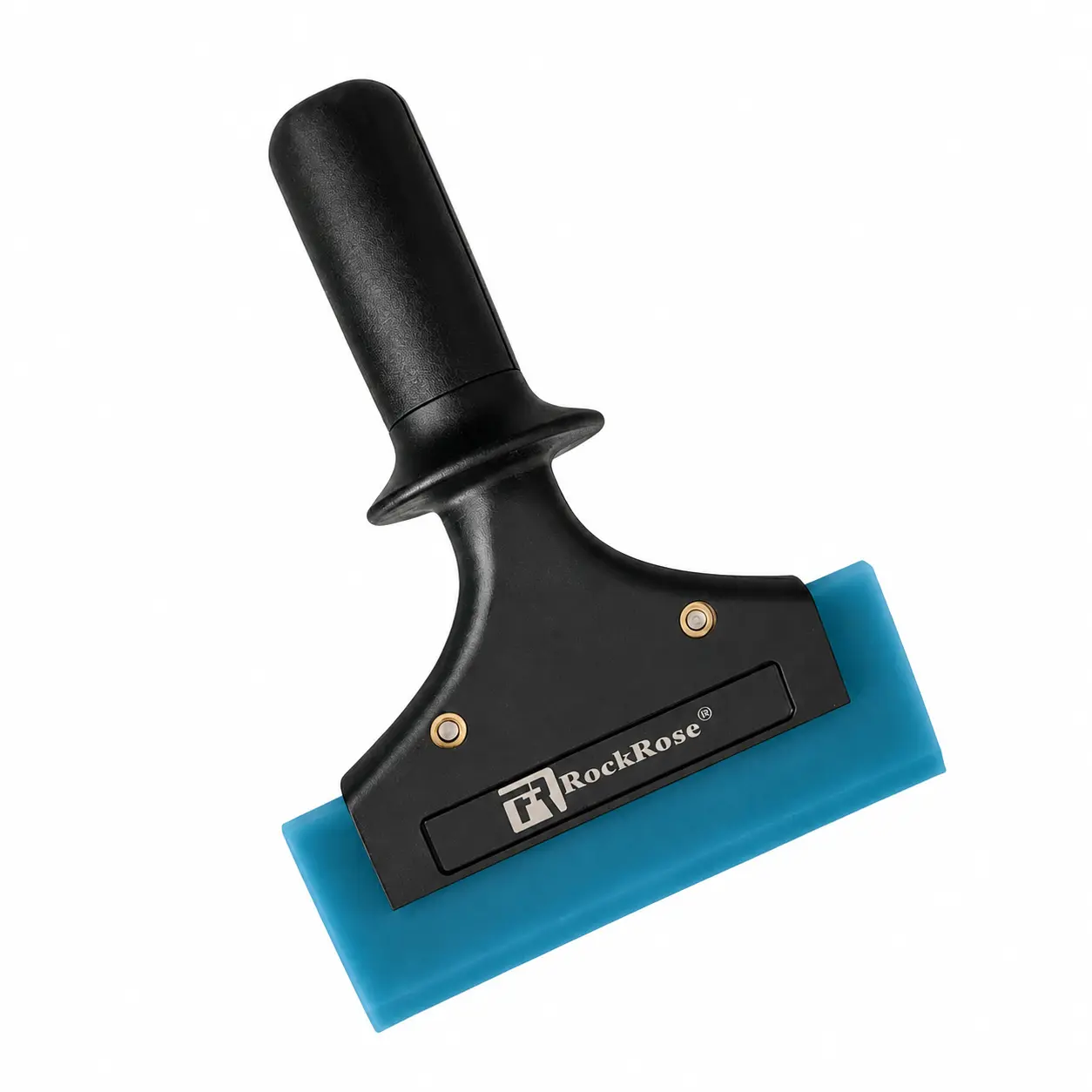 RockRose 6.7" Long Reinforced Plastic Handle for Smooth Application - Squeegee for Window Tinting - Black