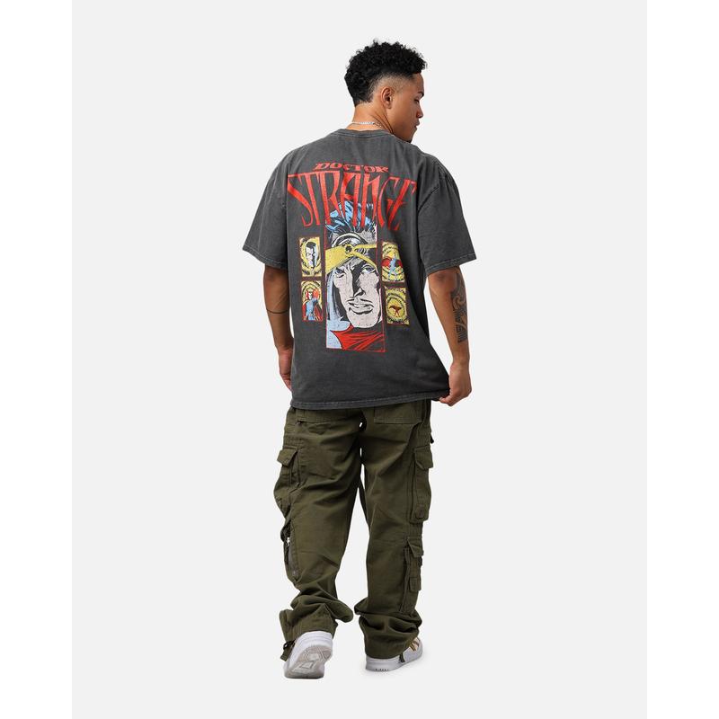 Marvel Doctor Strange Heavyweight Vintage T-Shirt Black Wash