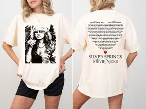 Stevie Nicks Silver Springs Lyric Two Sides Shirt