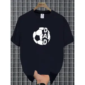 Men's Unisex Sports T-shirt Creative Style Solid Color Printed Casual Comfortable Top for Gym Running Workout Daily Wear