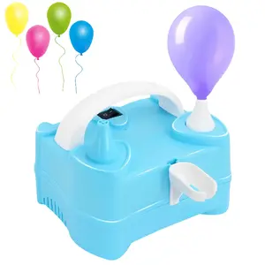 Electric Balloon Inflator ,Double-Hole Design ,Automatic Blow ,Ideal for Wedding Room Balloons Anniversary Birthday Party
