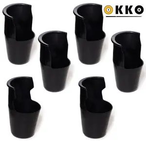 OKKO Pool Table Heavy Duty Rubber Pockets, Set of 6