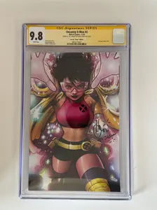 Uncanny X-Men #2 Comicbook, Signed by Holly Chou, CGC 9.8 Yellow Label, Szerdy Exclusive Virgin Variant