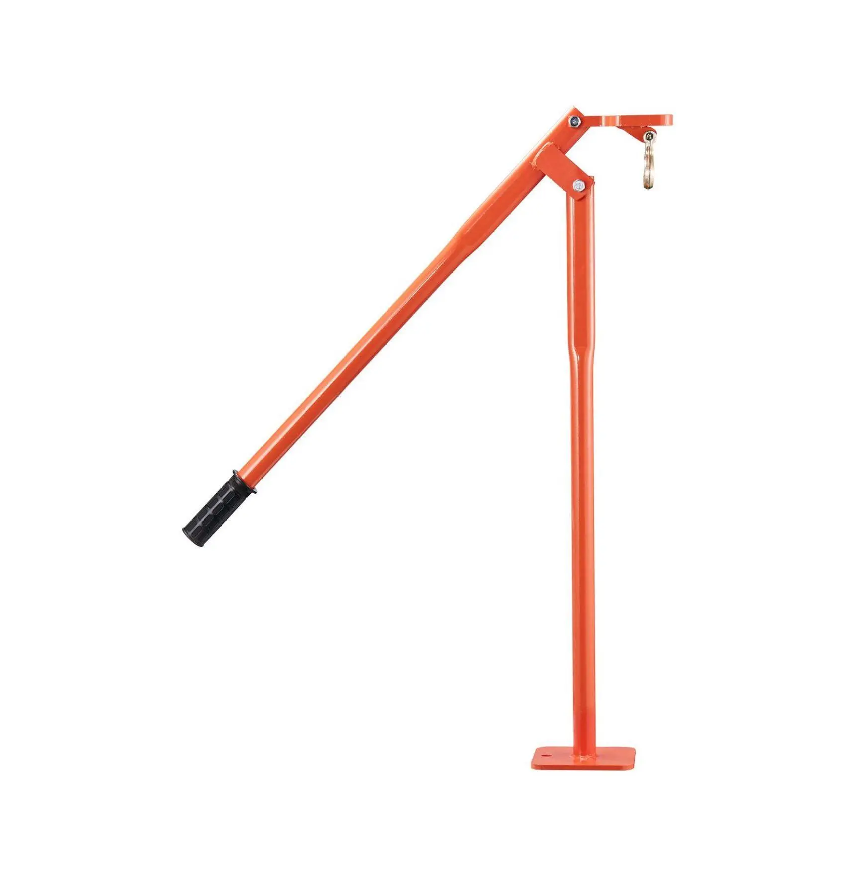T Post Puller 36 Inch - Heavy Duty Steel Fence Post Remover Tool, 660lb Capacity - For Round, Metal & Wooden Fence Posts, Sign Posts & Stumps - Chain Not Included Without Hoist Chain