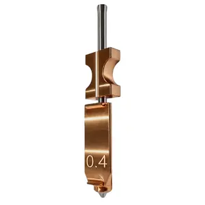 Original Upgraded 0.4Mm Integrated Adventurer 5X Nozzle for Flashforge AD5X 3D Printer Extruder Hotend Heating Block Part,Fast Installation Print Head,Balanced Speed & Precision,Rapid Heating SAHVAIM