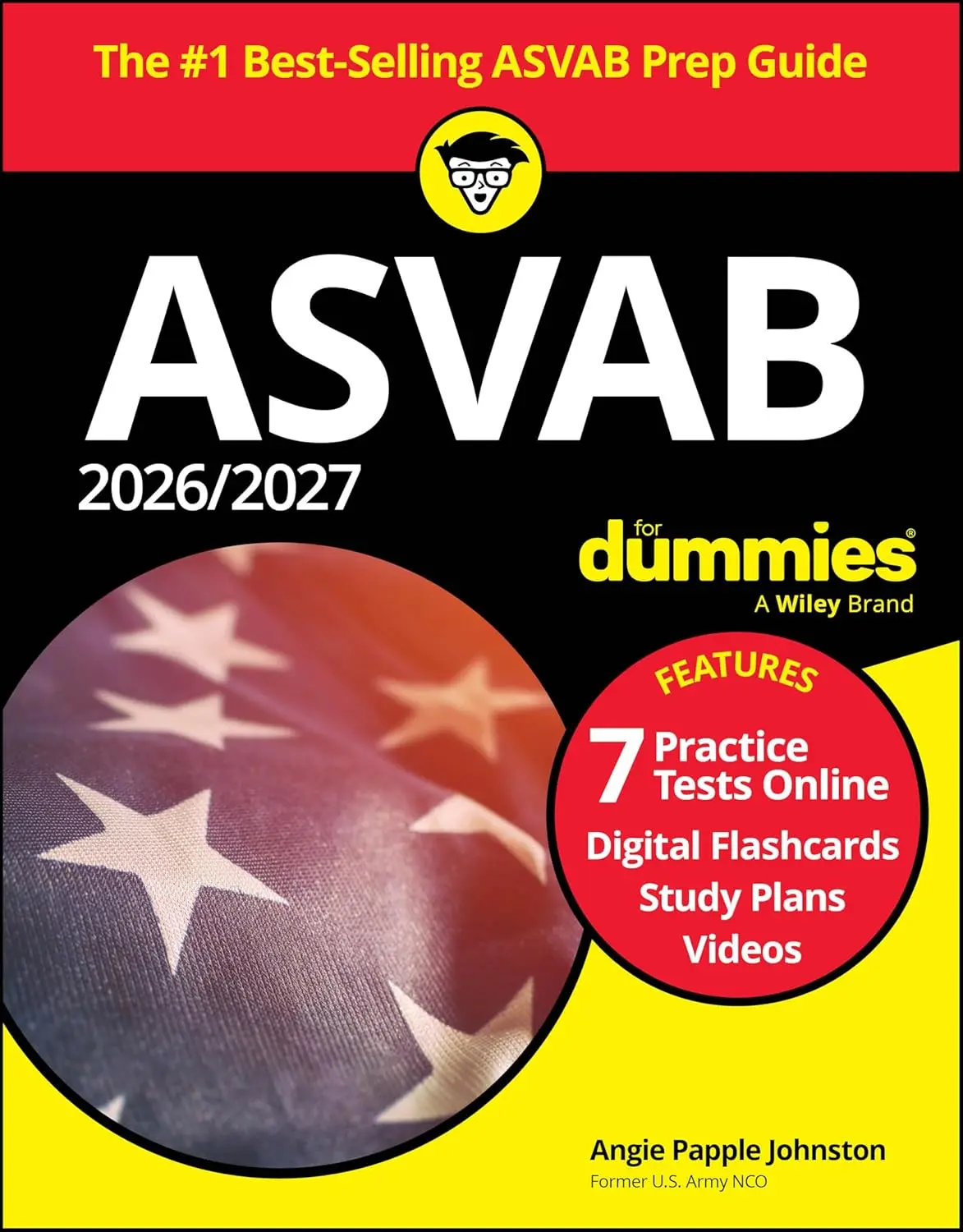 2026/2027 ASVAB For Dummies 15th Edition Study Guide Workbook - Exam Preparation Resource with 7 Practice Tests, Online Flashcards, Online Videos