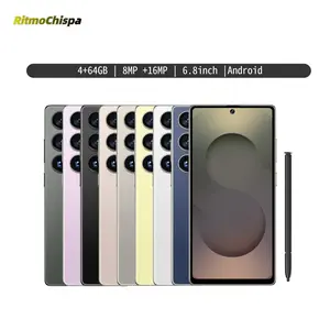 Android Mobile Smartphone 6.8-Inch Screen Android 12 System with Pen 4/64GB RAM 8mp + 16mp Cameras Dual Sim 4G USB PD Charging