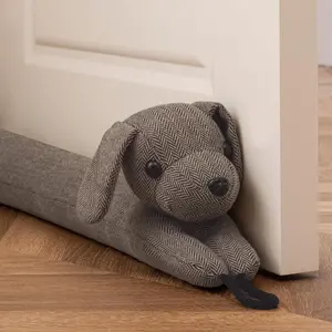 38 inch Door Draft Stopper for Bottom of Door to Avoid Noise or Cold Air, Decorative  Draft Blocker for Window, Cute Door Draft with  Loops for Sweet  Decor
