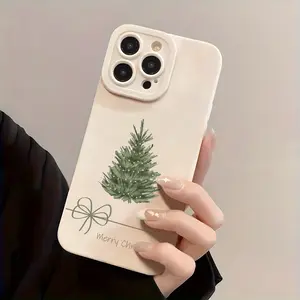 Christmas Tree Gift, Phone Case, Full Shockproof Fashion Phone Case, Suitable for iPhone 17/16E/16/15/14/13/12/11/8/7 Pro/Pro Max/Plus/X/Xs/Xr/Xs MAX, Camera Protection, Phone Case, Gift