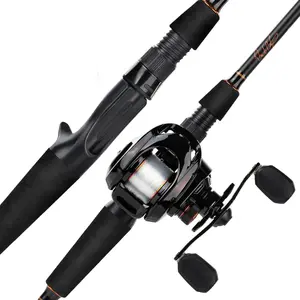 KastKing Brent Chapman Casting Rod and Reel Combo, Tailored Tackle Kits, IM6 Graphite 2Pc Blanks, 5.2:1 Gear Ratio, 9 + 1/5 + 1 Ball Bearings, Stainless Steel Guides, EVA Handles