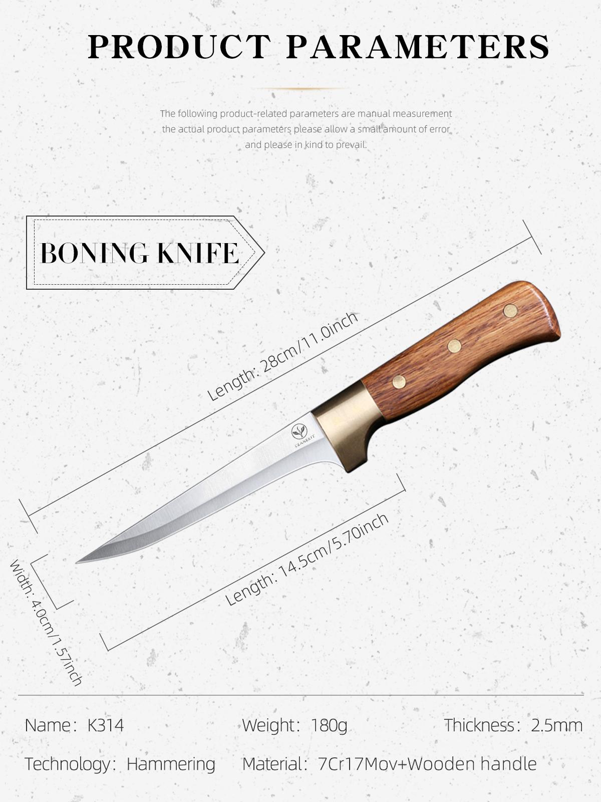 Forging and bone removal knife, beef specific knife, cutting knife，Razor sharp