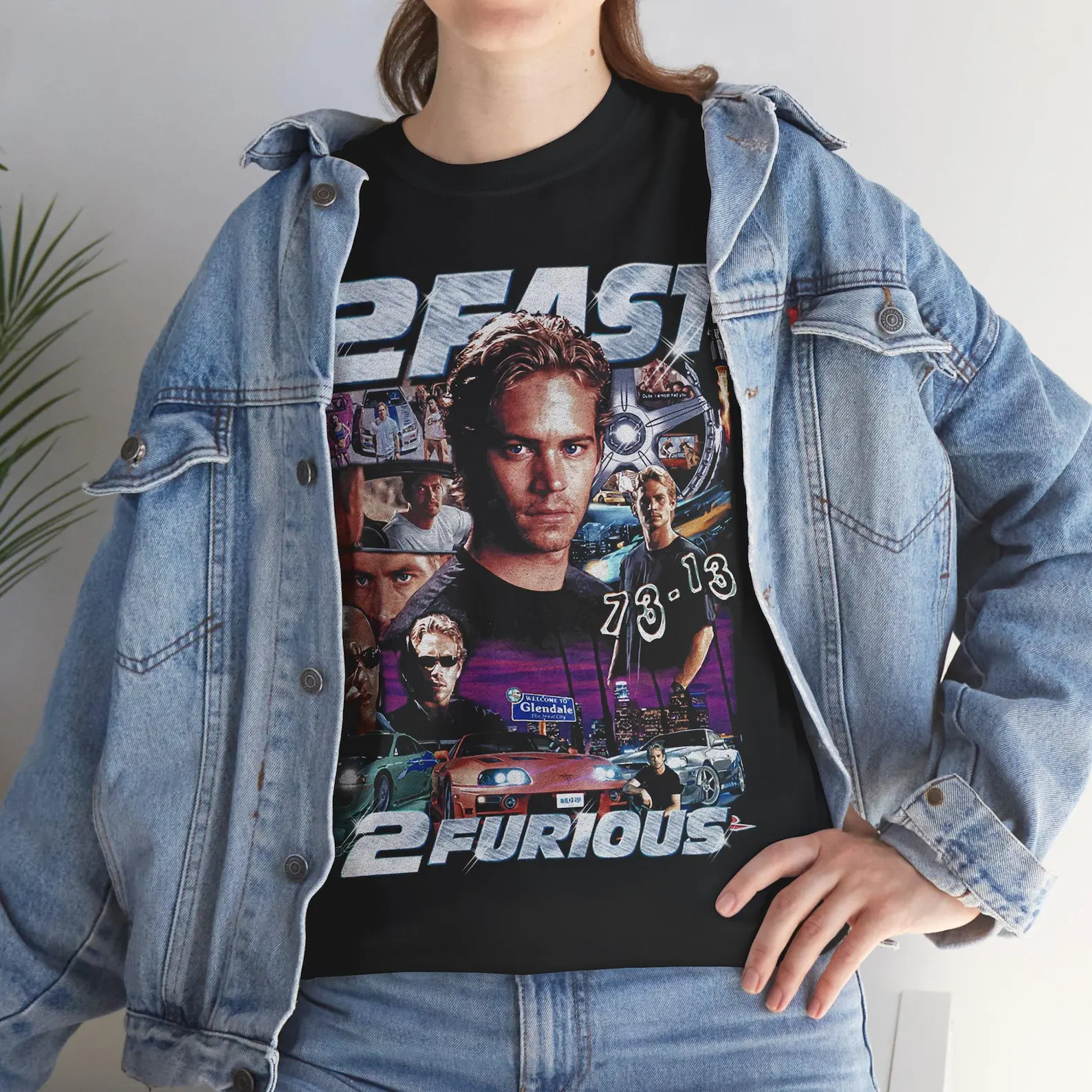 2 Fast 2 Furious Paul Walker T-Shirt: Vintage Movie Tee