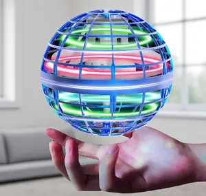 LED Galaxy Hover Orb Boomerang Flying Ball Anti-Gravity Fly Spinners for Kids & Adults Indoor Outdoor Cool Toys for 6-12 Year Olds & Teens Safe Durable USB Rechargeable Flying Ball, Ideal Gift Choices, Party Favors, Family Game Toys