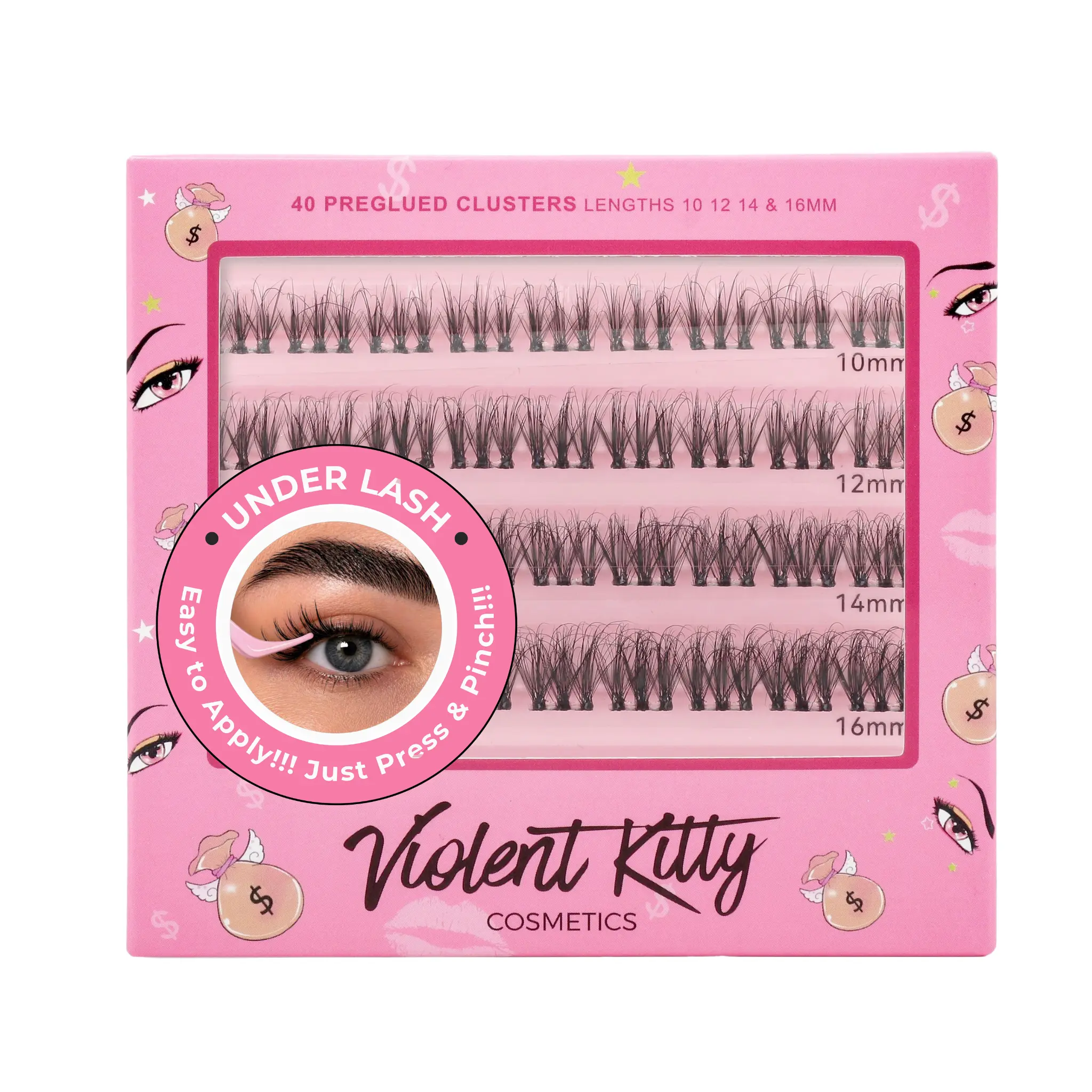 Press & Pinch • Underlash Clusters: v5 “Natural Light”