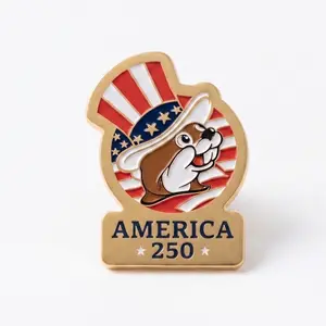Buc-ee's 4th of July America 250 Collectible Pin