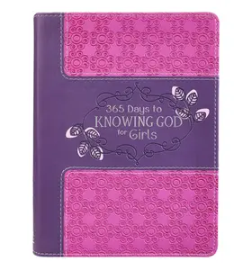 365 Days to Knowing God for Girls Devotional - Imitation Leather