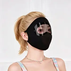 Women Summer UV Face Mask Washable Reusable Exercise Breathable Sun Protection Cool Adjustable Sports Nose